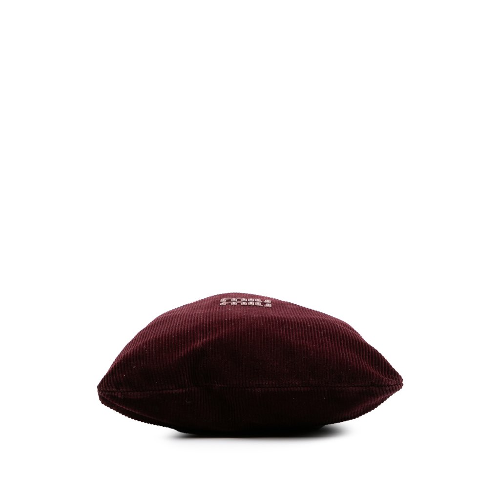 Miu Miu Corduroy Ivy Tote - 3