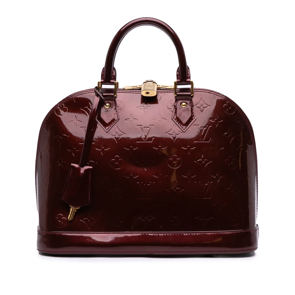 Louis Vuitton Monogram Vernis Alma PM