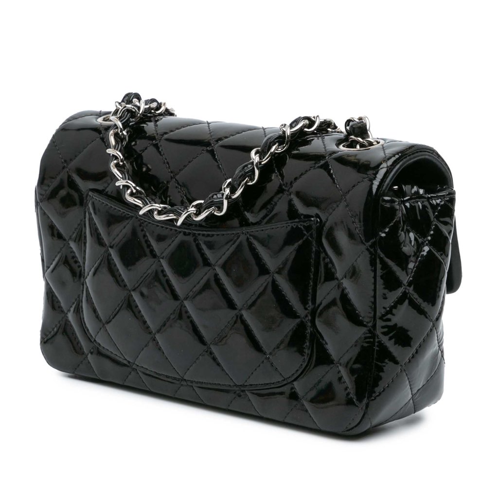 Chanel Mini Rectangular Classic Patent Single Flap - 2