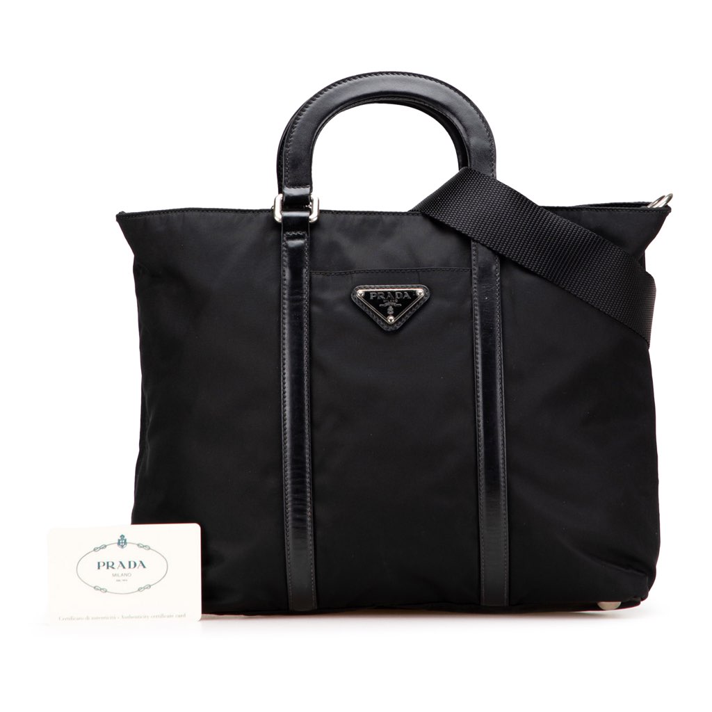 Prada Tessuto Satchel - Image 14