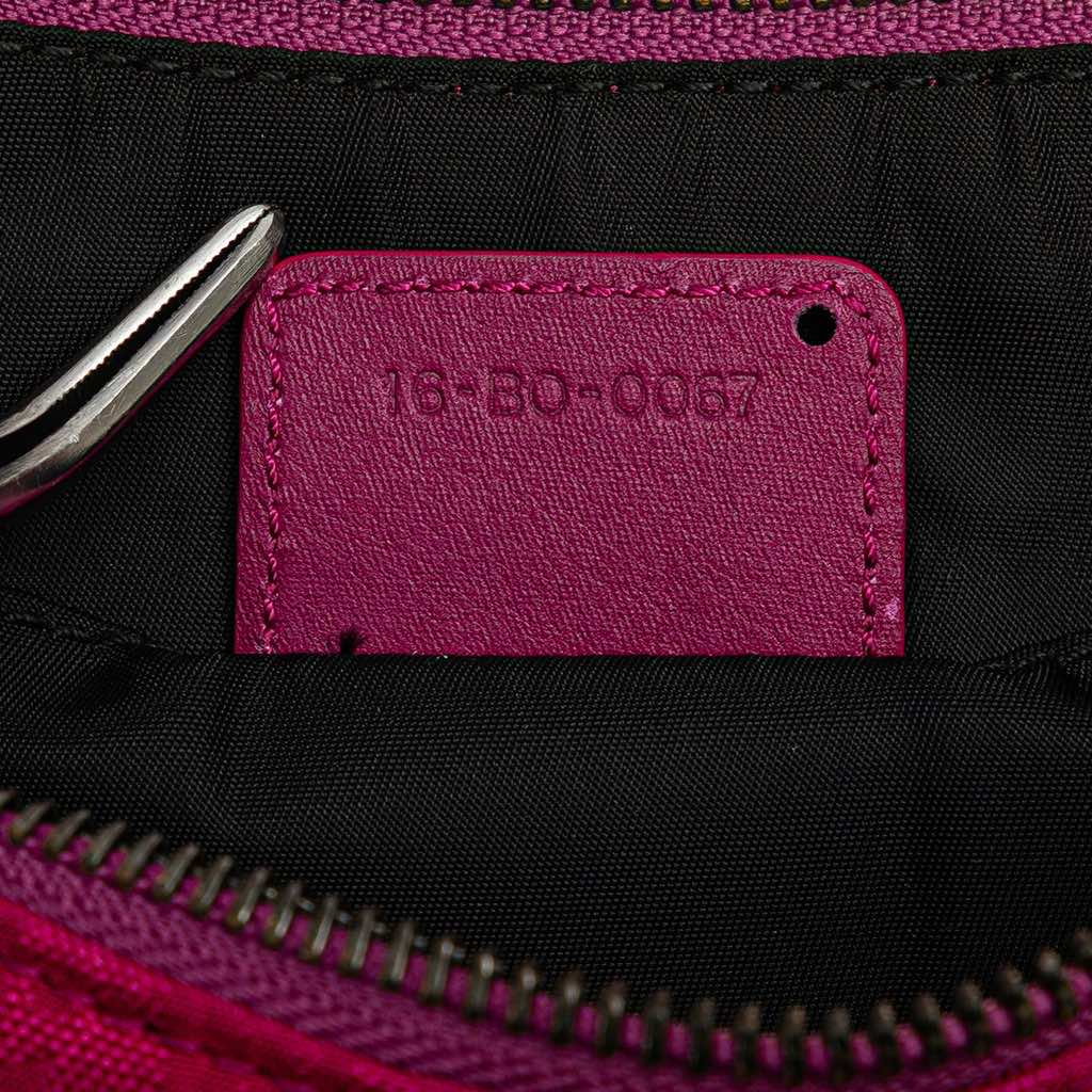 Dior Diorissimo Trotter Canvas Shoulder Bag - Detail 1