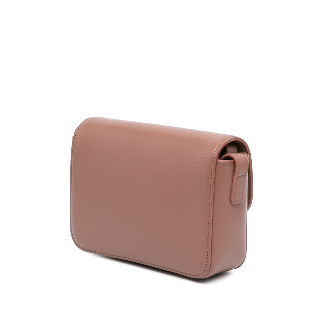 Celine Teen Shiny Calfskin Triomphe Crossbody - 2