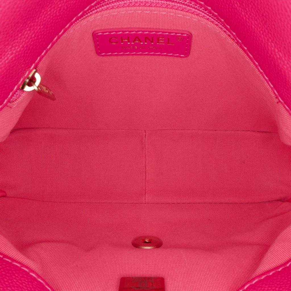 Chanel Small Quilted Caviar Chain Melody Flap - 4