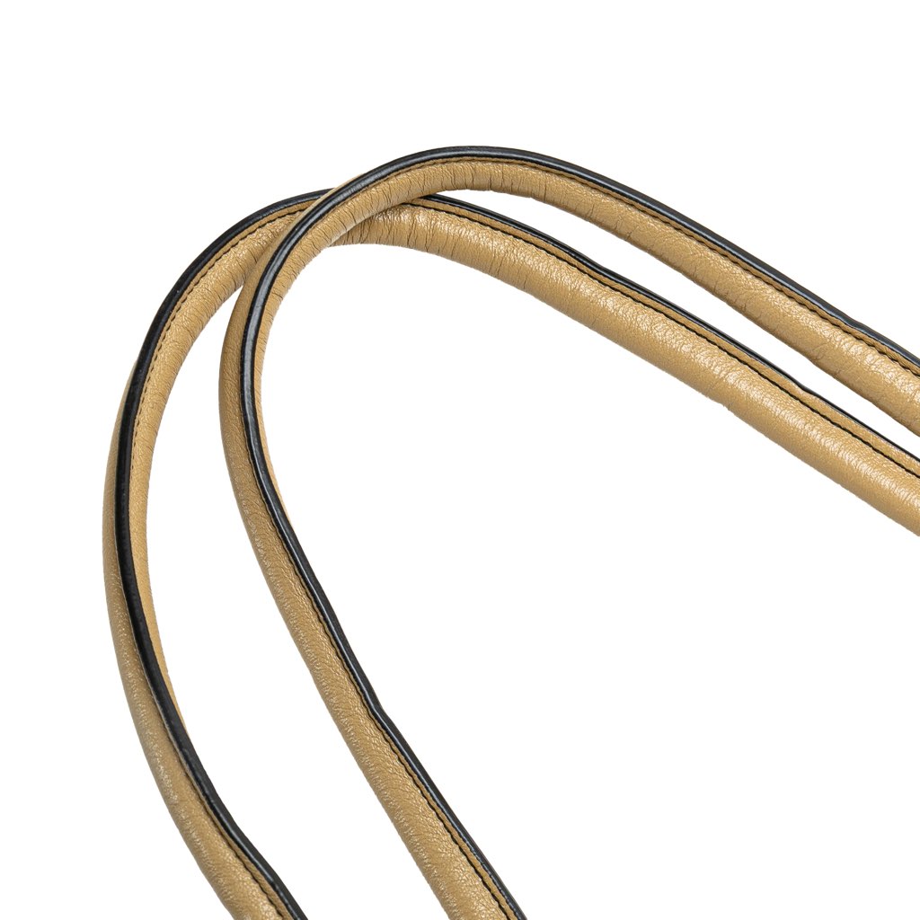 Gucci Smooth Calfskin Diagonal Striped Zumi Tote - Image 13