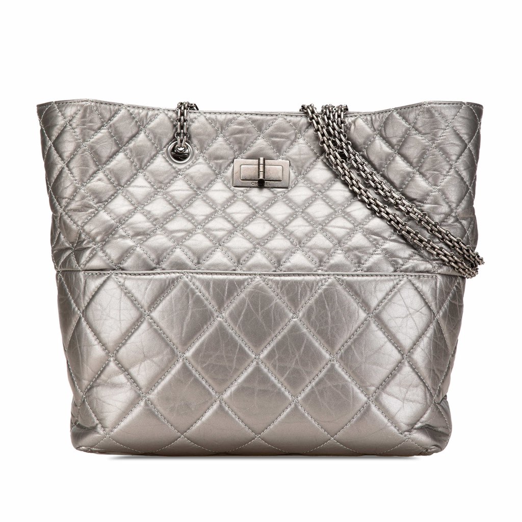 Chanel Reissue 2.55 Quilted Aged Calfskin Tote