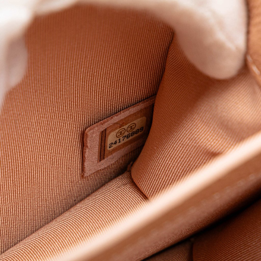 Chanel Mini Quilted Caviar CC Box Flap - Side view