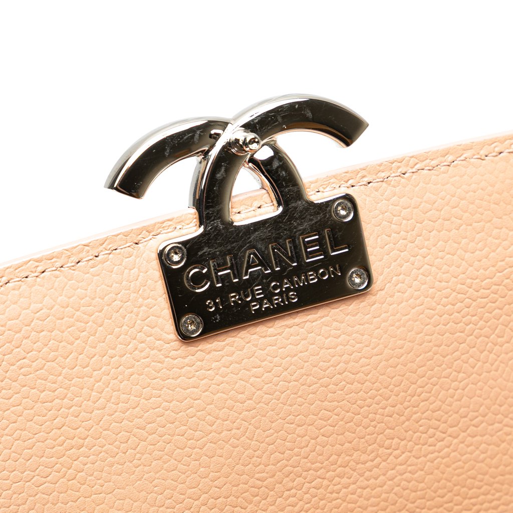 Chanel Mini Quilted Caviar CC Box Flap - Image 10