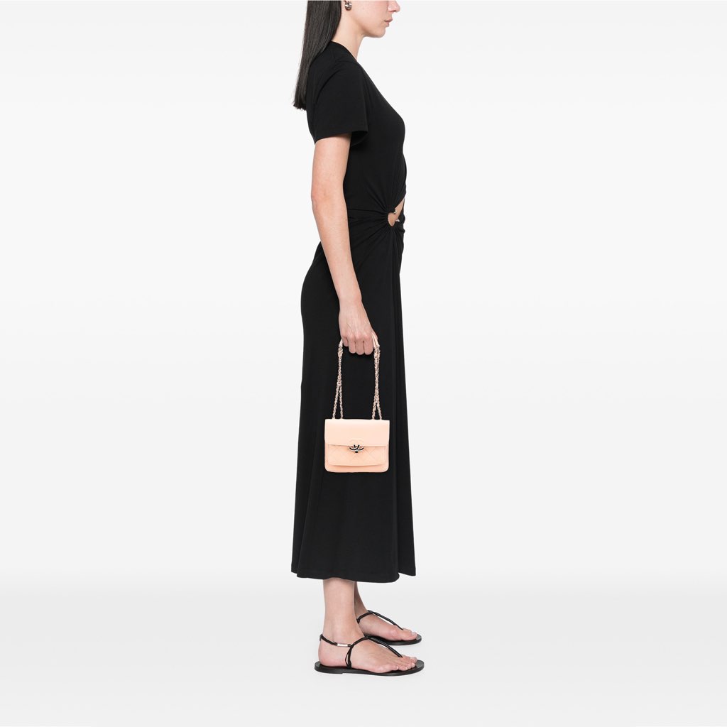 Chanel Mini Quilted Caviar CC Box Flap - Image 12