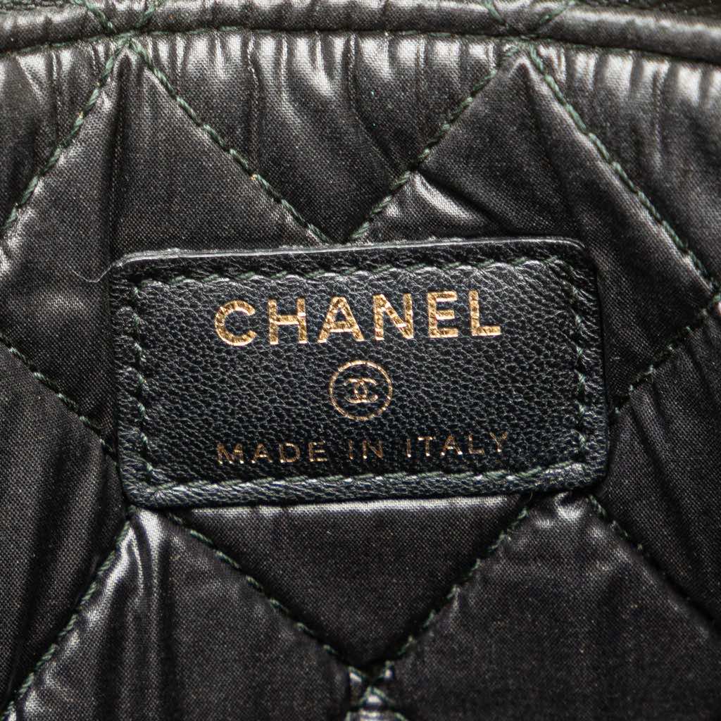 Chanel Medium Quilted Caviar Boy O Case Clutch - 5