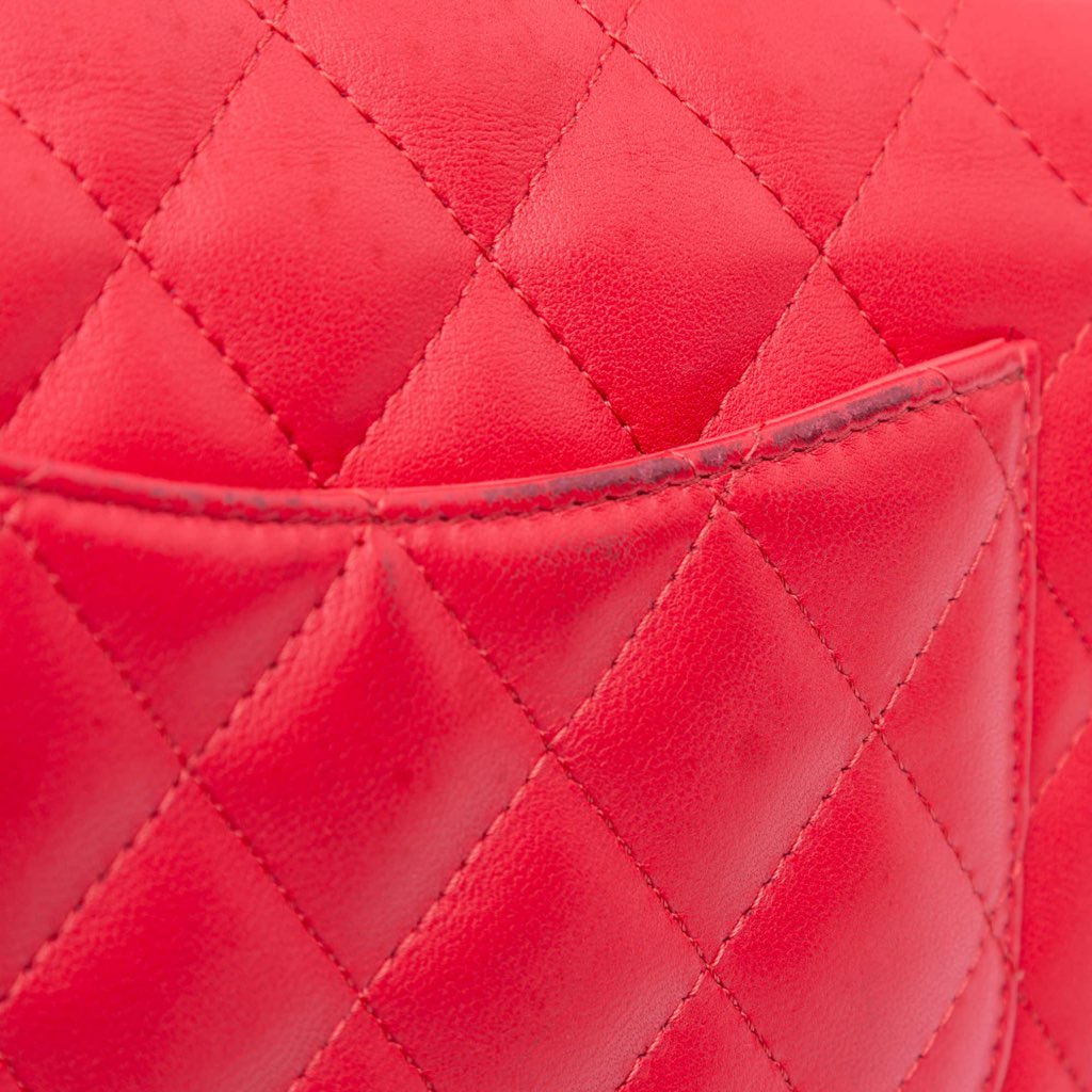 Chanel Mini Rectangular Classic Lambskin Single Flap - Detail 1