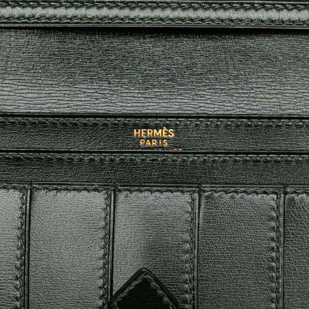 Hermès Box Calf Bearn Wallet - Detail 1