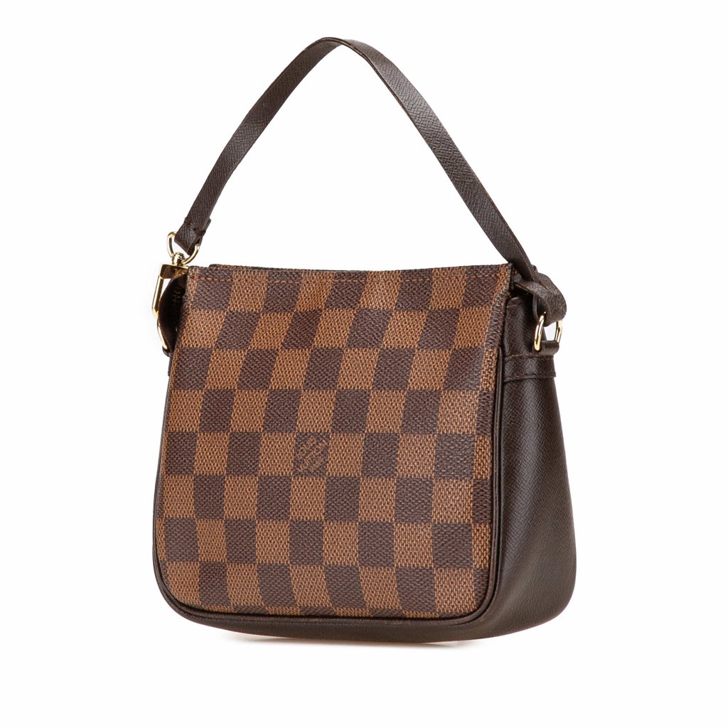 Louis Vuitton Damier Ebene Trousse Pochette - Back view