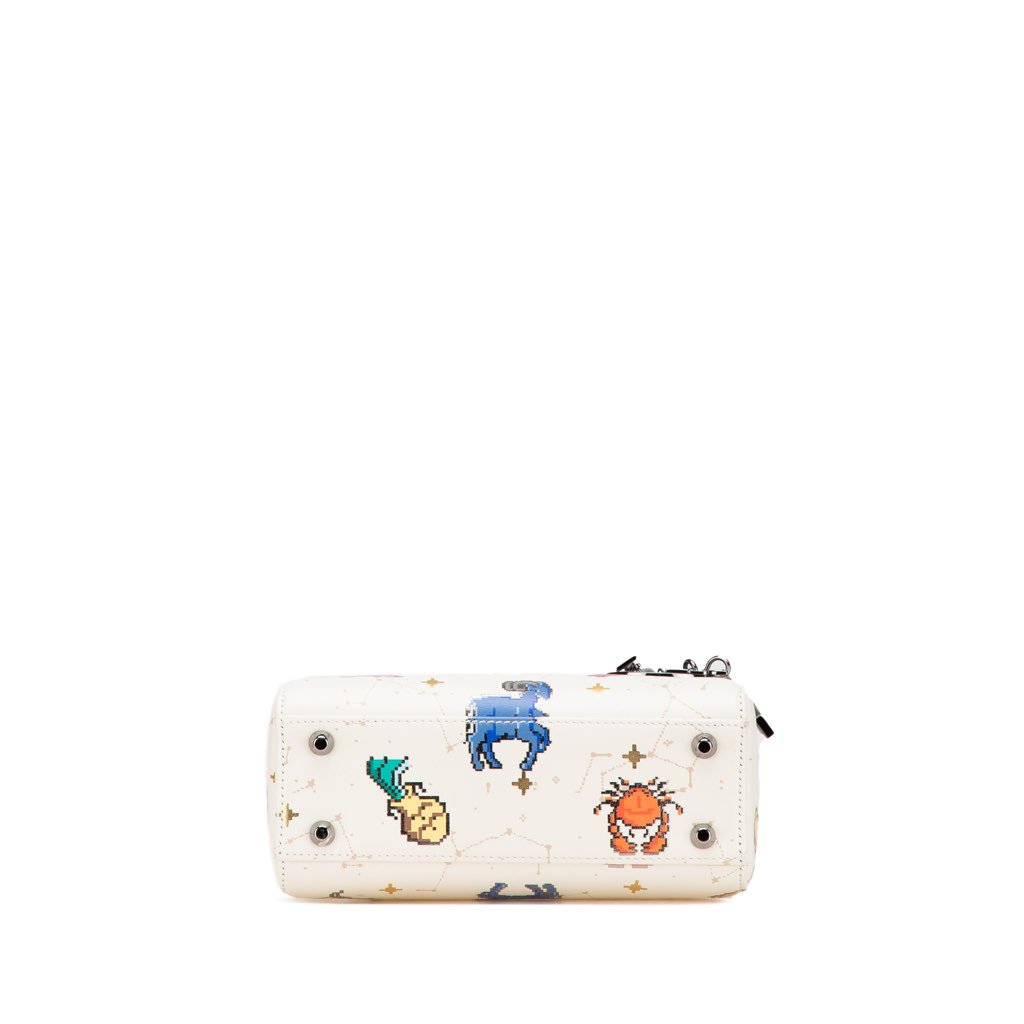 Dior Mini Calfskin Pixel Zodiac Lady Dior - 3