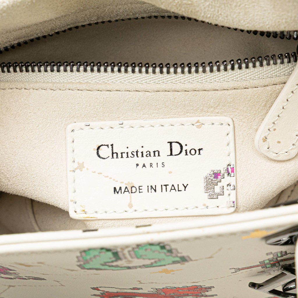 Dior Mini Calfskin Pixel Zodiac Lady Dior - 5