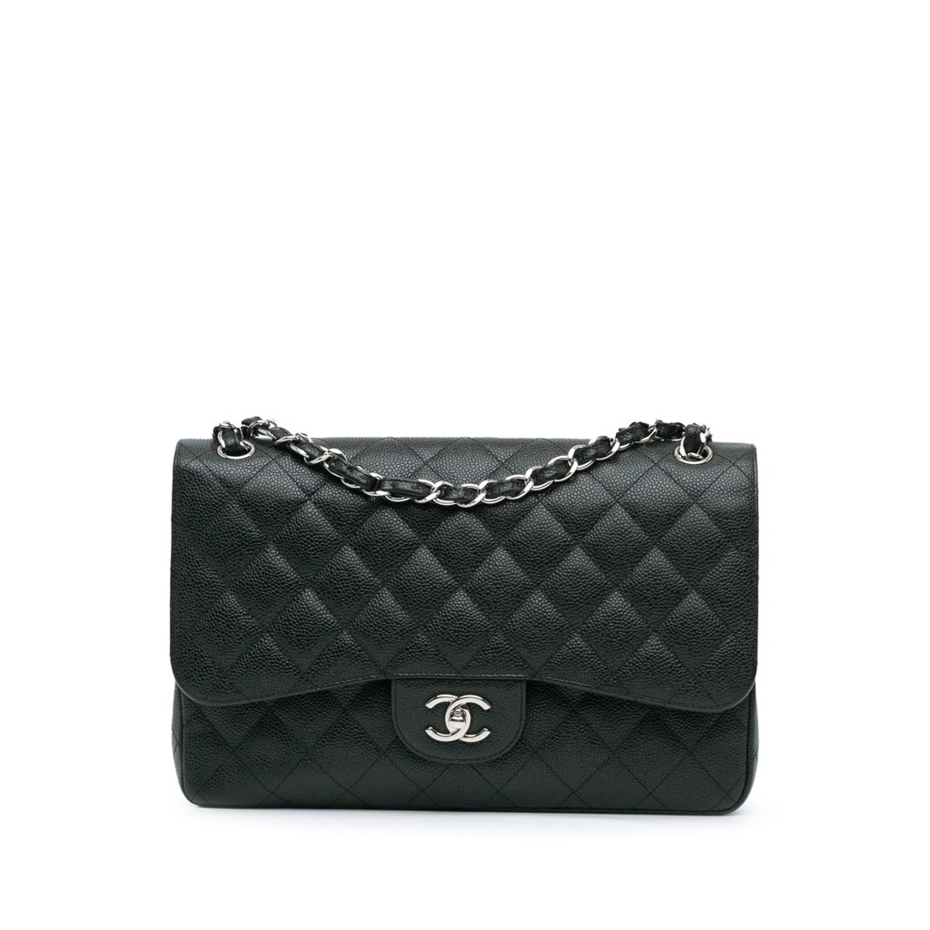 Chanel Jumbo Classic Caviar Double Flap