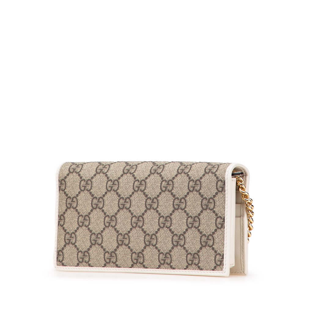 Gucci GG Supreme Horsebit 1955 Wallet On Chain - 2