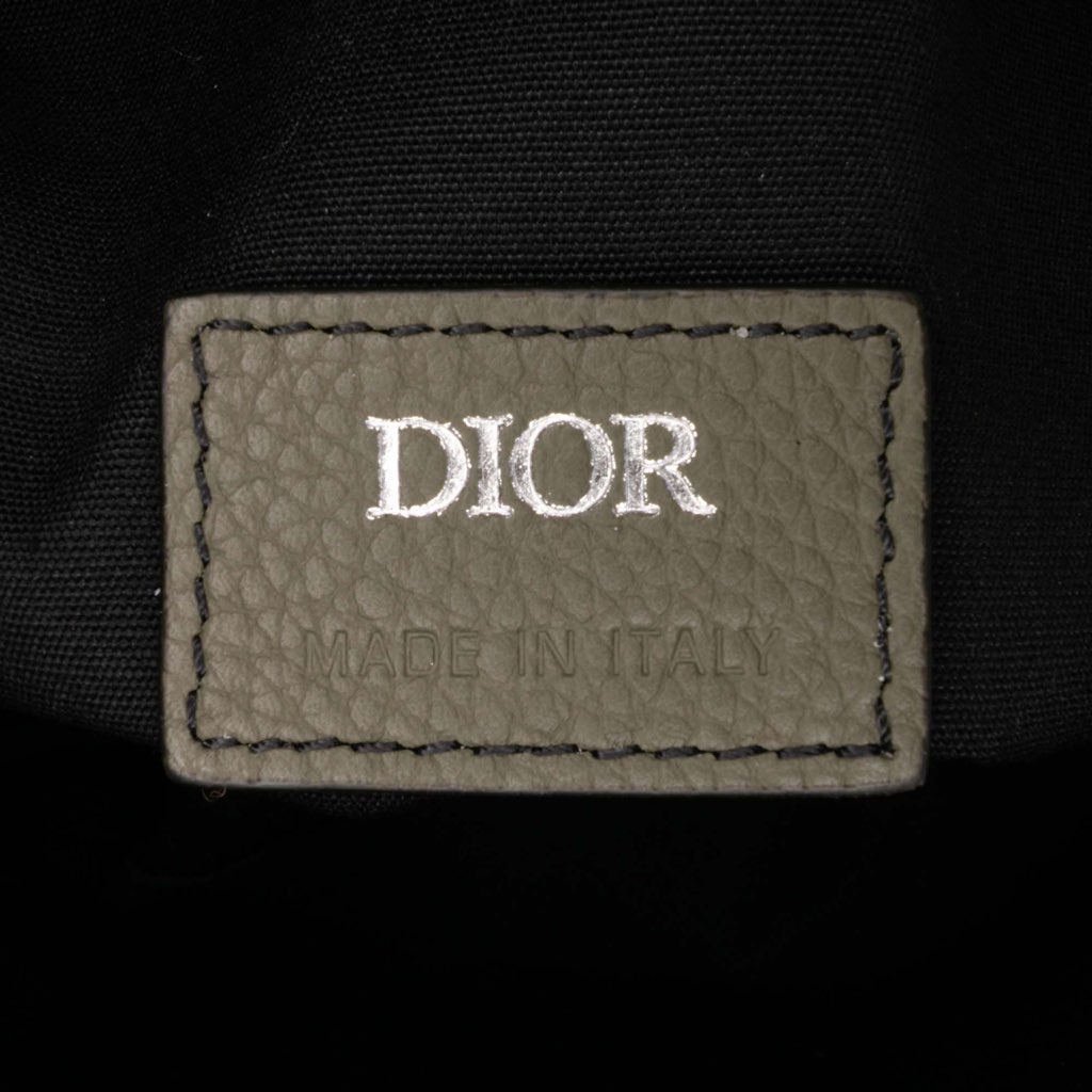 Dior Grained Calfskin Saddle Bag - 5