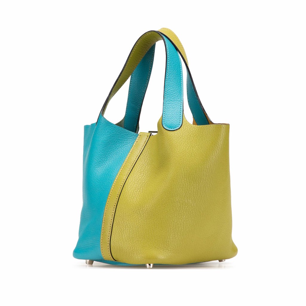 Hermès Bicolor Clemence Picotin 18 - 2