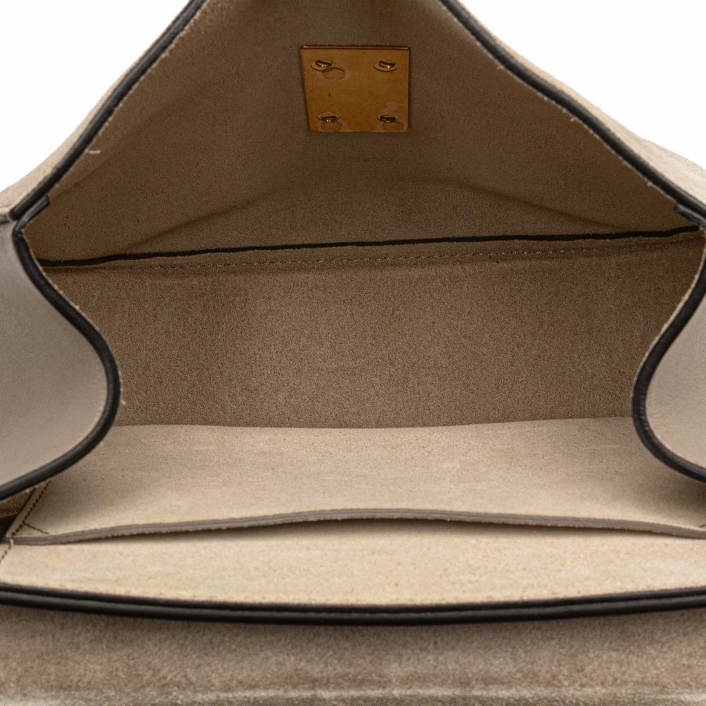 Chloé Small Suede and Calfskin Drew Crossbody - 4