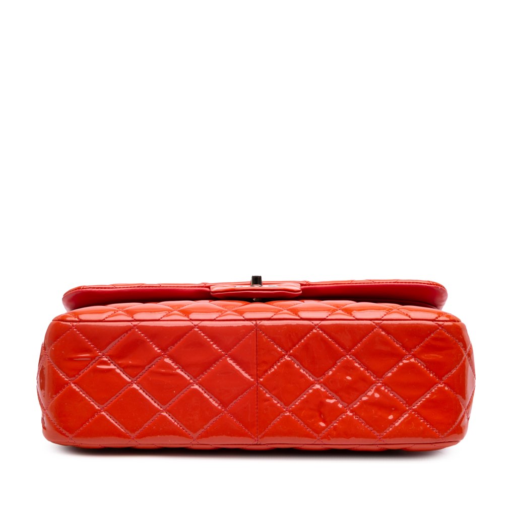 Chanel Jumbo Classic Patent Double Flap - 3