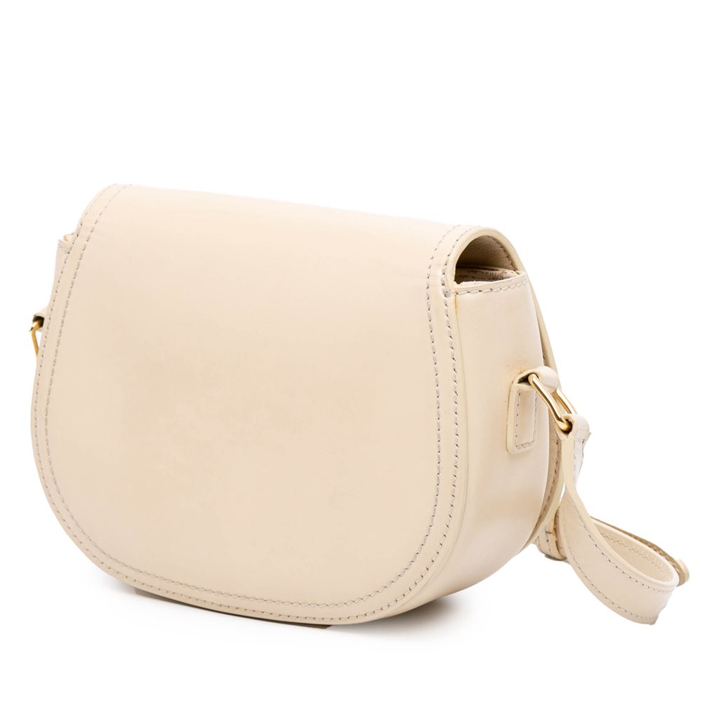 Celine Small Satinated Calfskin Crecy Flap Crossbody - Back view