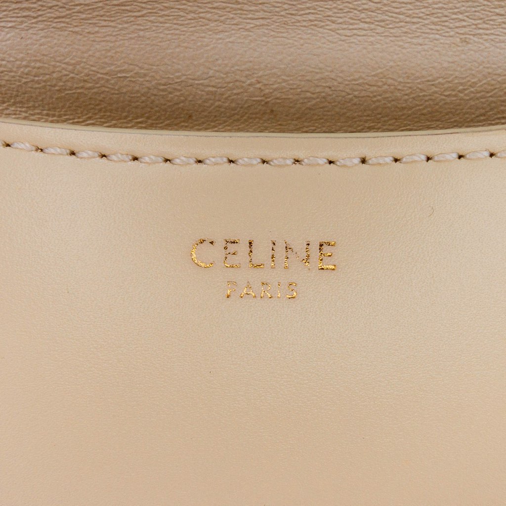 Celine Small Satinated Calfskin Crecy Flap Crossbody - Side view