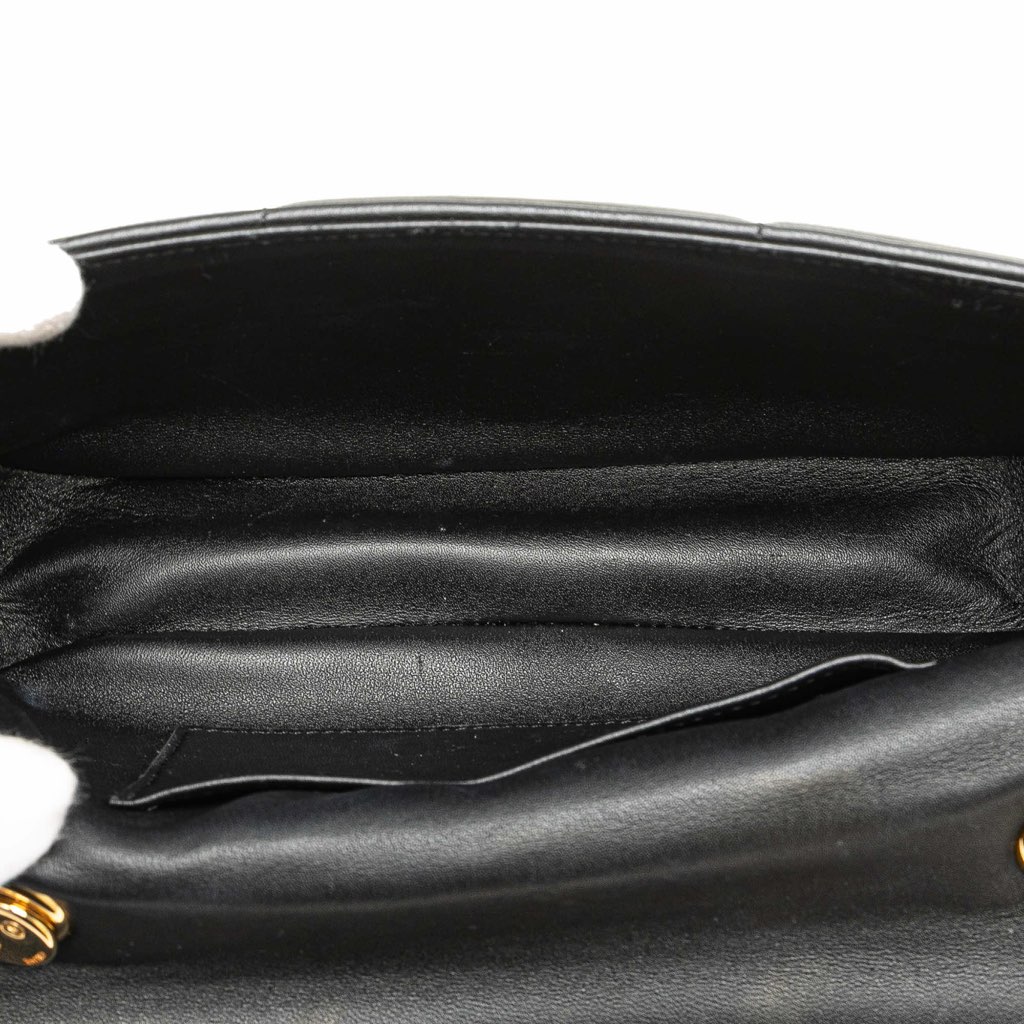 Celine Matelasse Goatskin Monochrome Chain Shoulder Bag - 4
