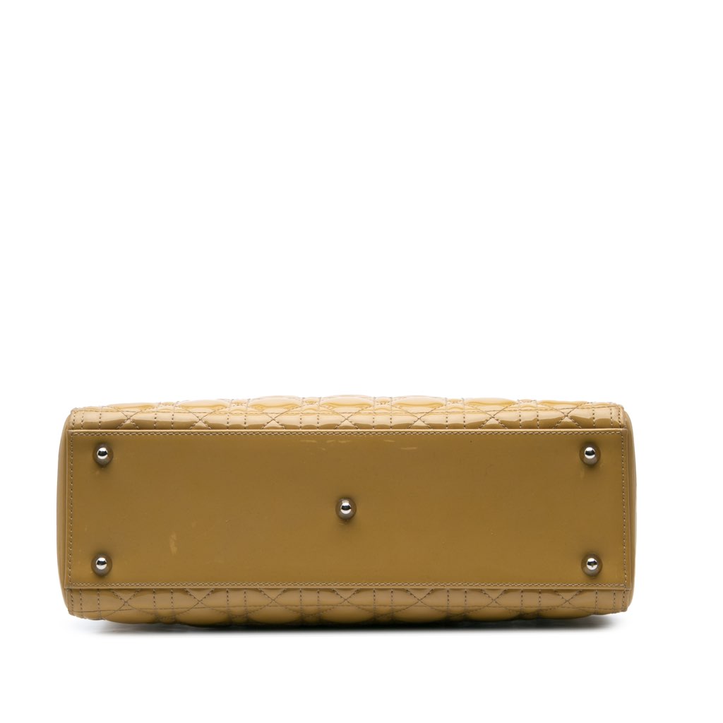 Dior Large Patent Cannage Lady Dior - 3