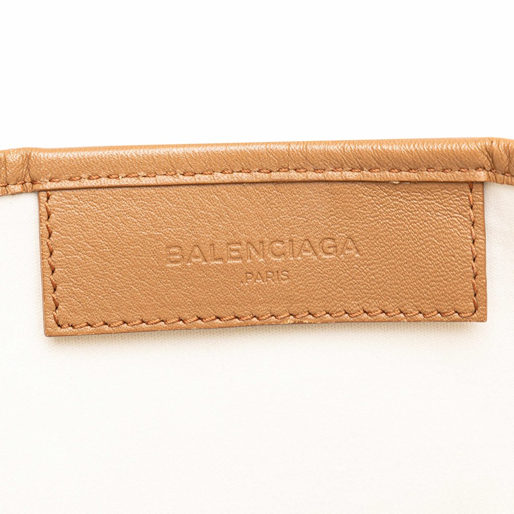 Balenciaga Canvas Navy Cabas S Tote - Detail 1