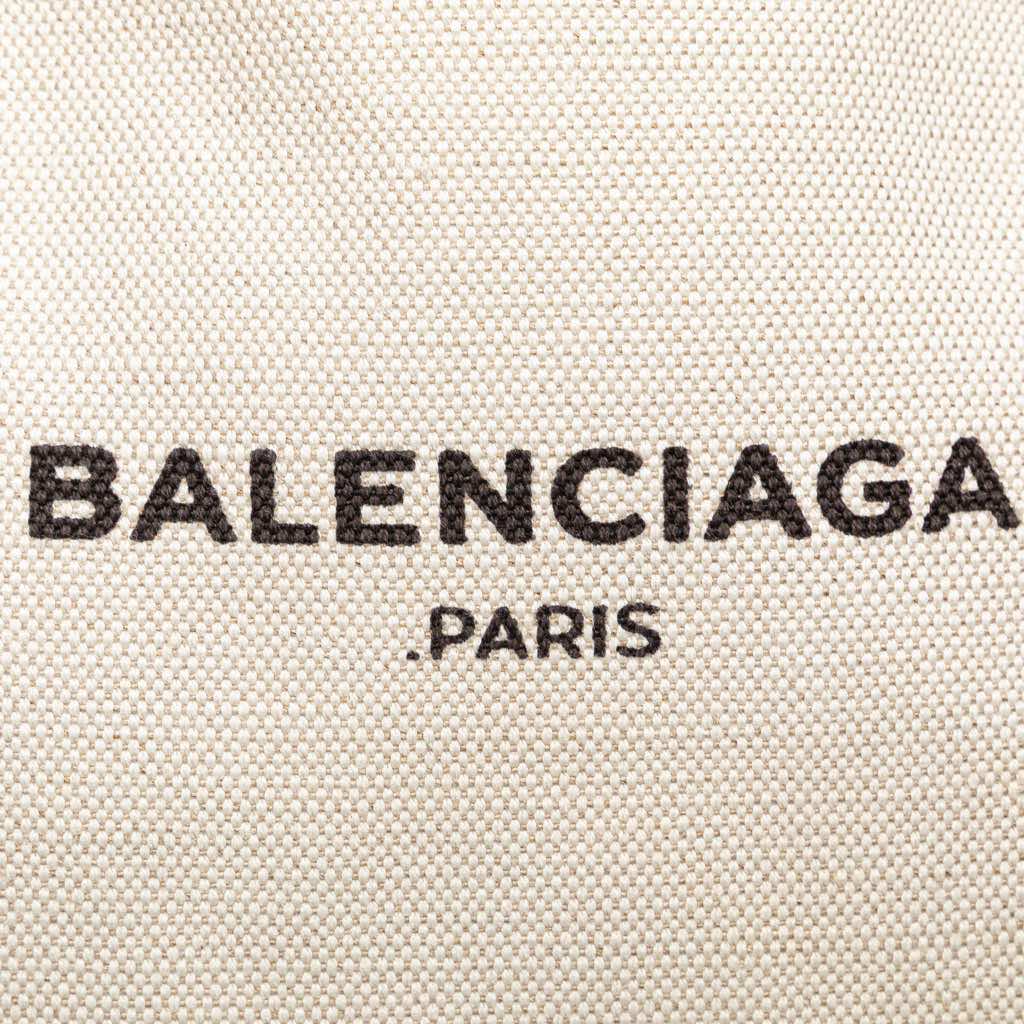 Balenciaga Canvas Navy Cabas S Tote - Detail 2