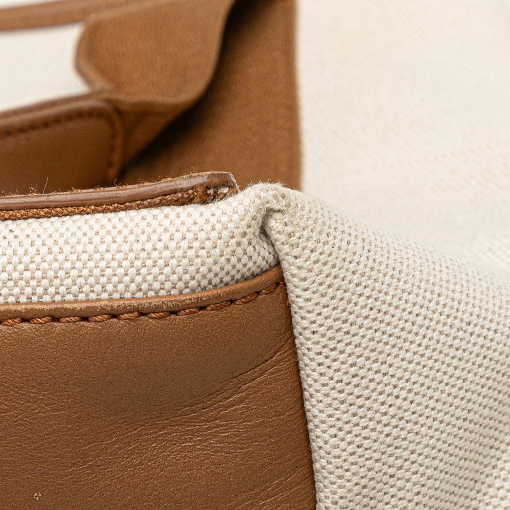 Balenciaga Canvas Navy Cabas S Tote - Image 10