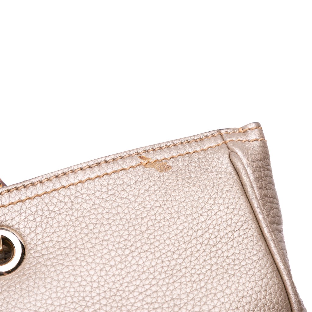 Gucci Medium Calfskin Bamboo Shopper Satchel - Image 15
