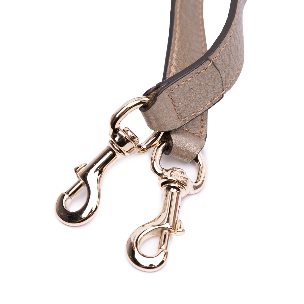 Gucci Medium Calfskin Bamboo Shopper Satchel - Image 18