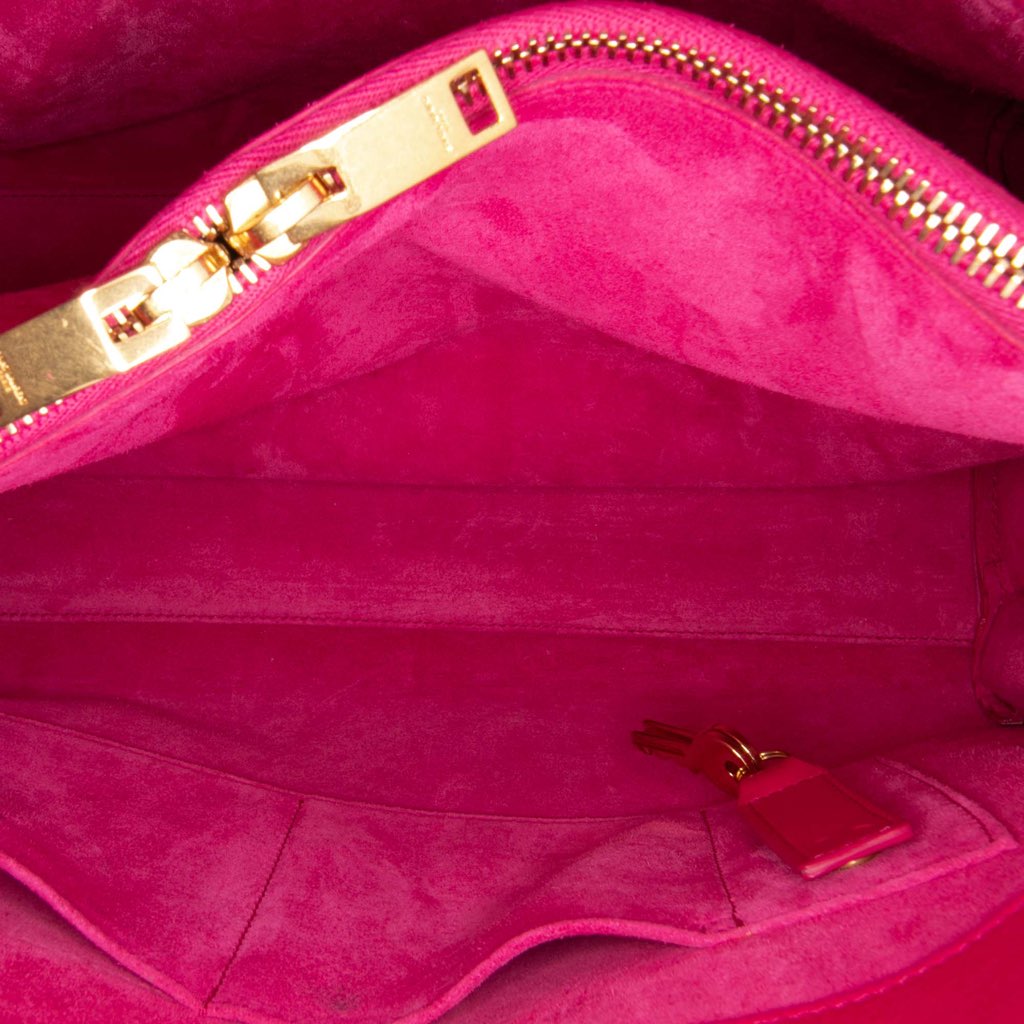 Saint Laurent Small Leather Sac De Jour Satchel - 4