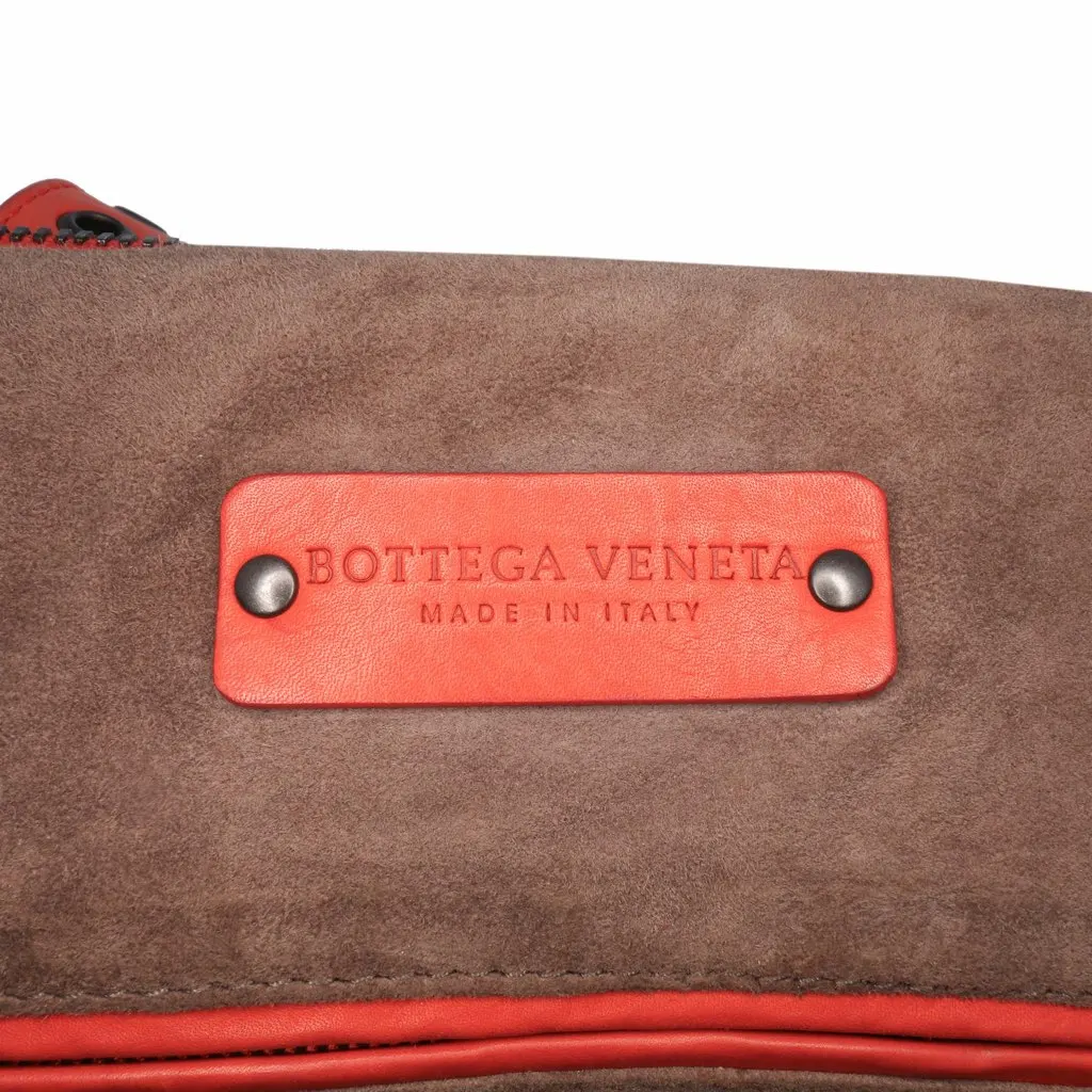 Bottega Veneta Soft Leather Duffle Bag Orange Leather Good - Box View