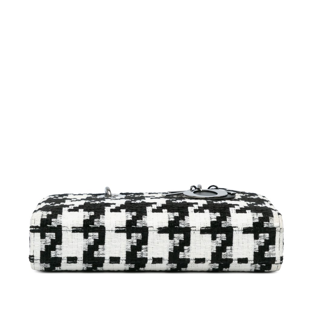Dior Medium Canvas Macro Houndstooth Lady D Joy - 3