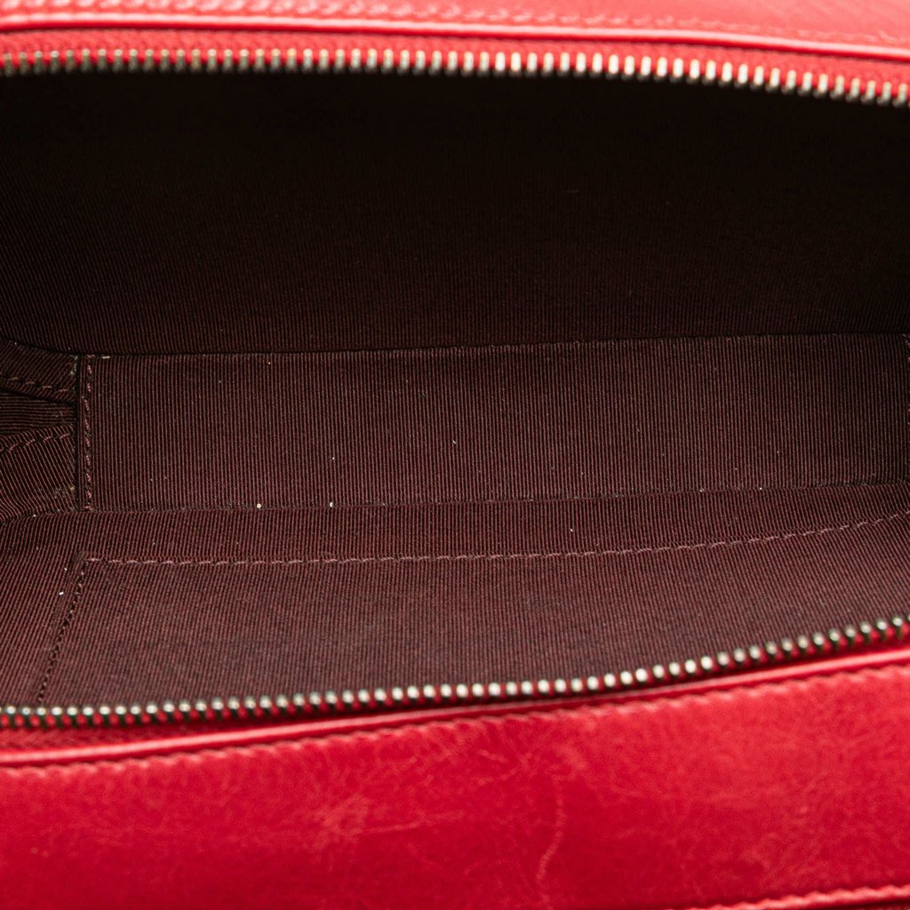 Chanel Small Quilted Glazed Calfskin Coco Boy Camera Bag - Side view