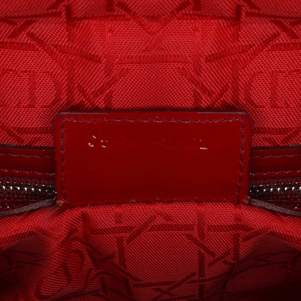 Dior Large Patent Cannage Lady Dior - 5