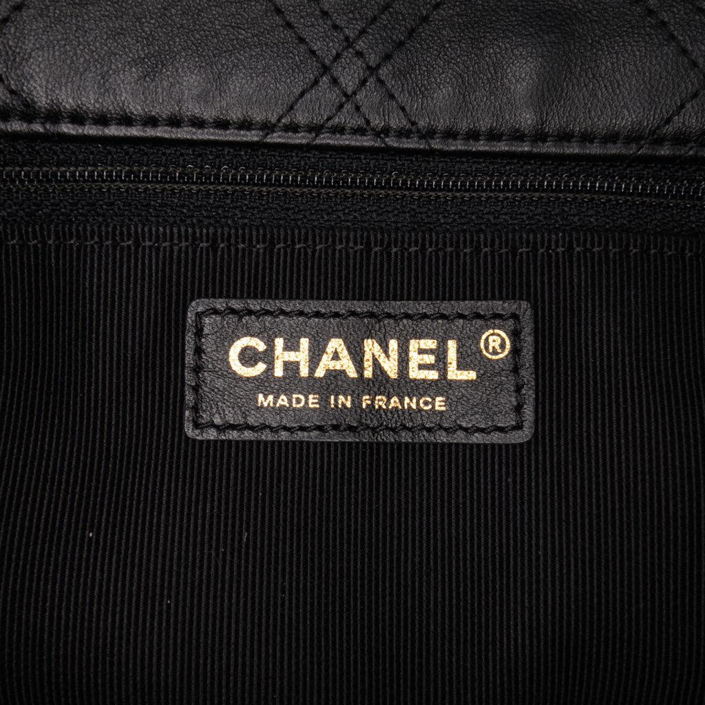 Chanel Medium Quilted Lambskin Pearl Studs Flap - 5
