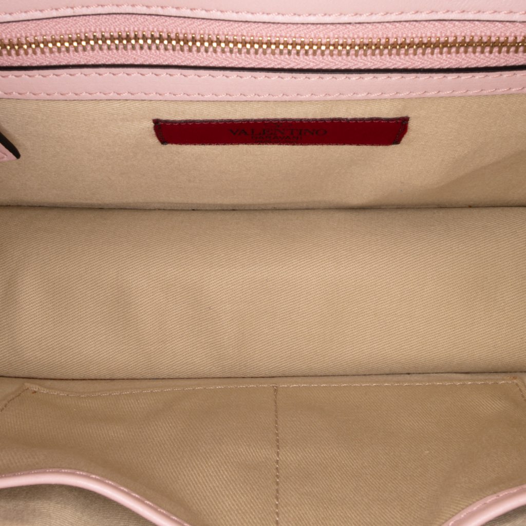 Valentino Medium Calfskin Rockstud Glam Lock Crossbody - 4