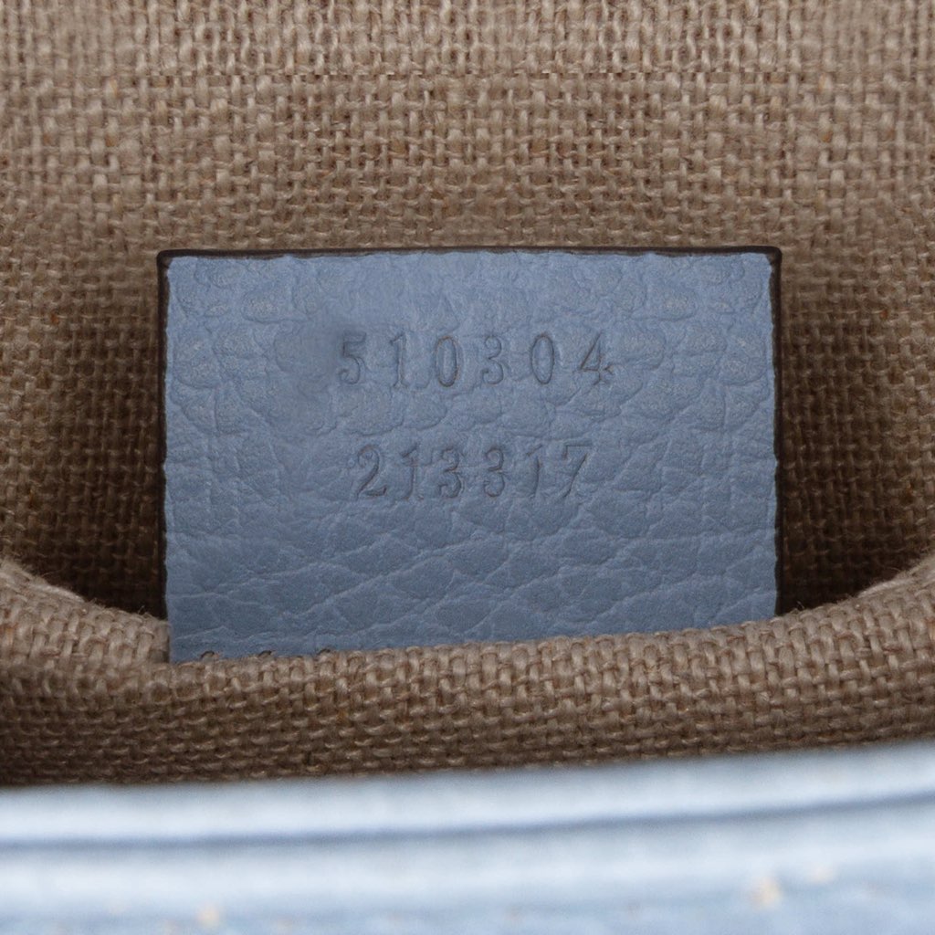 Gucci Small Dollar Calfskin Interlocking G Crossbody - 5