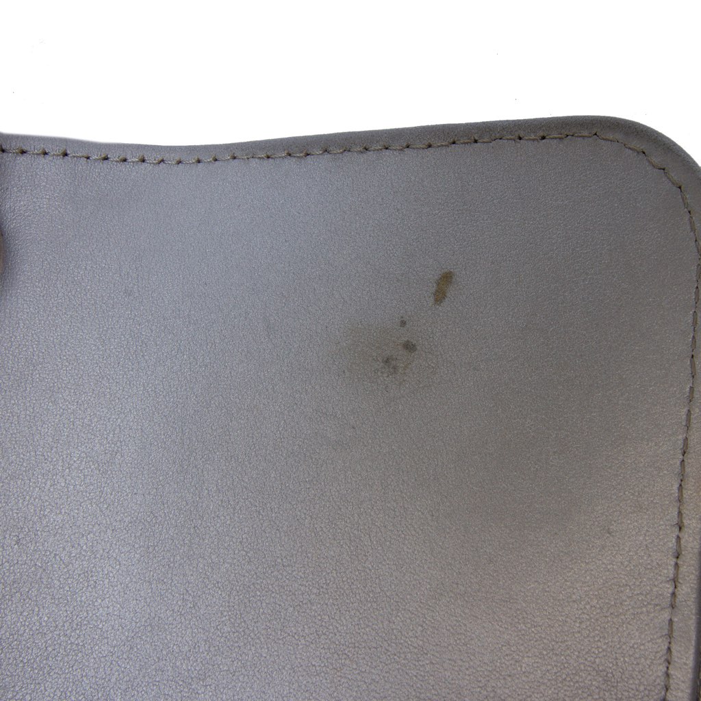 Chanel Mini Square Classic Chevron Metallic Crumpled Patent Single Flap - Detail 1