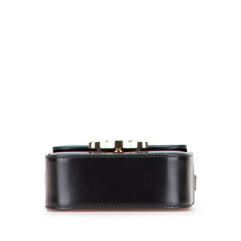 Celine Mini Shiny Calfskin Triomphe Crossbody - 3