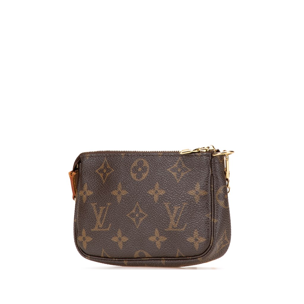 Louis Vuitton Monogram Mini Pochette Accessoires - Back view
