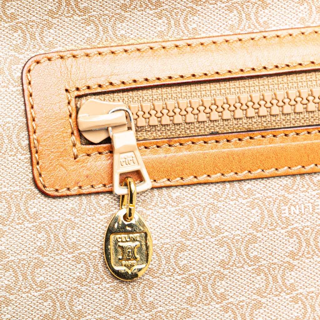 Celine Macadam Coated Canvas Clutch - Image 14