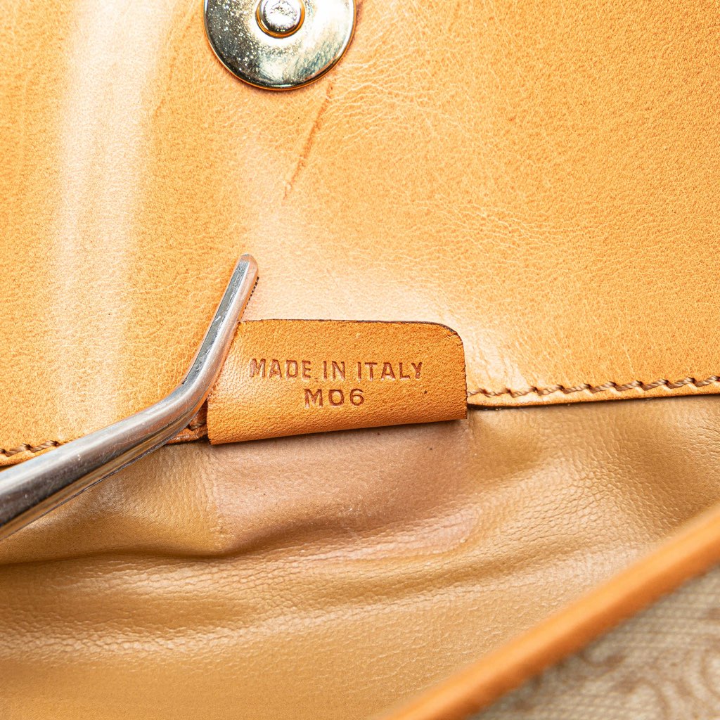 Celine Macadam Coated Canvas Clutch - Detail 1