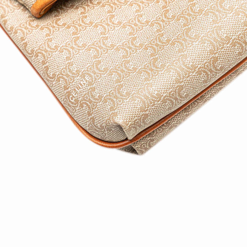 Celine Macadam Coated Canvas Clutch - Detail 2