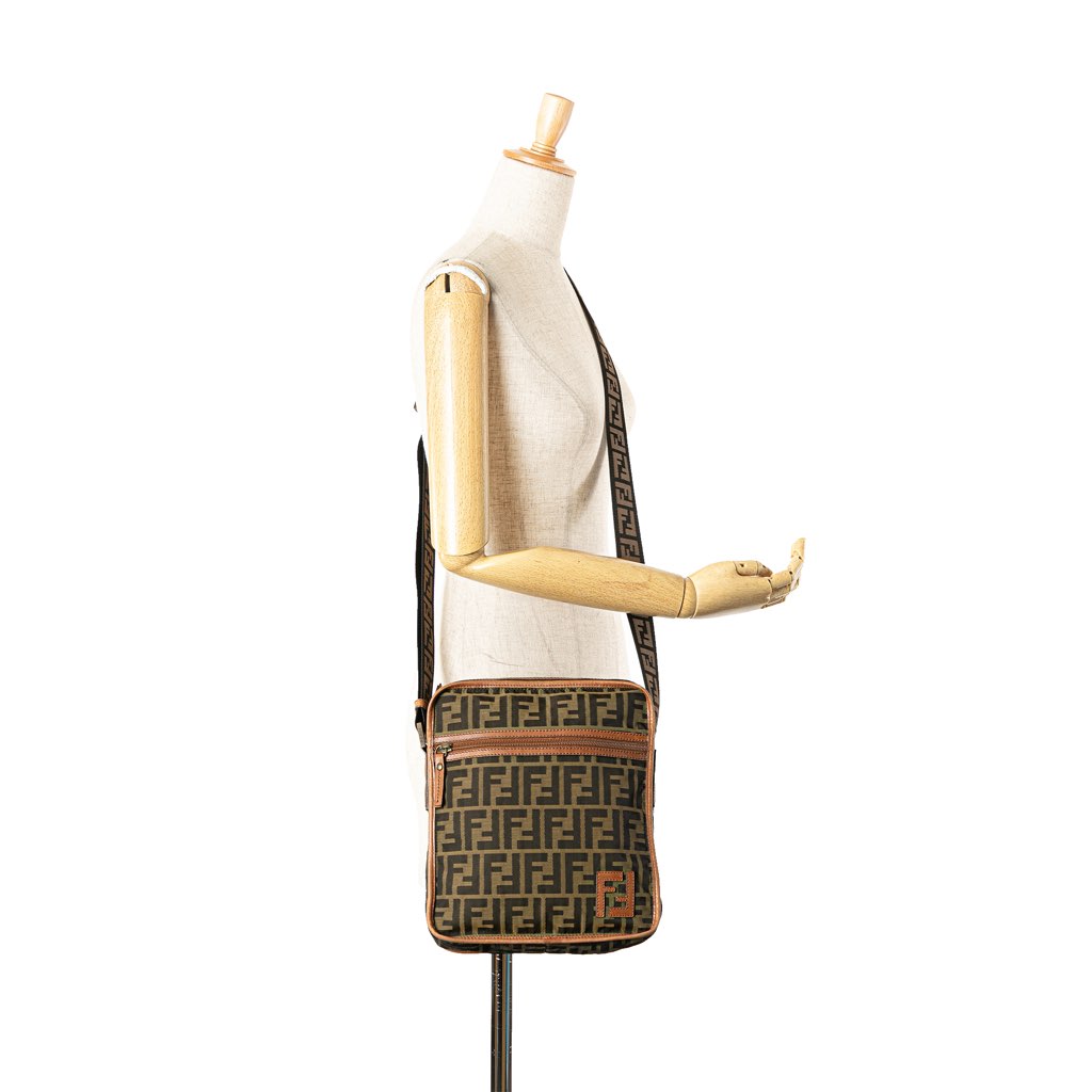 Fendi Zucca Canvas Crossbody - Image 13
