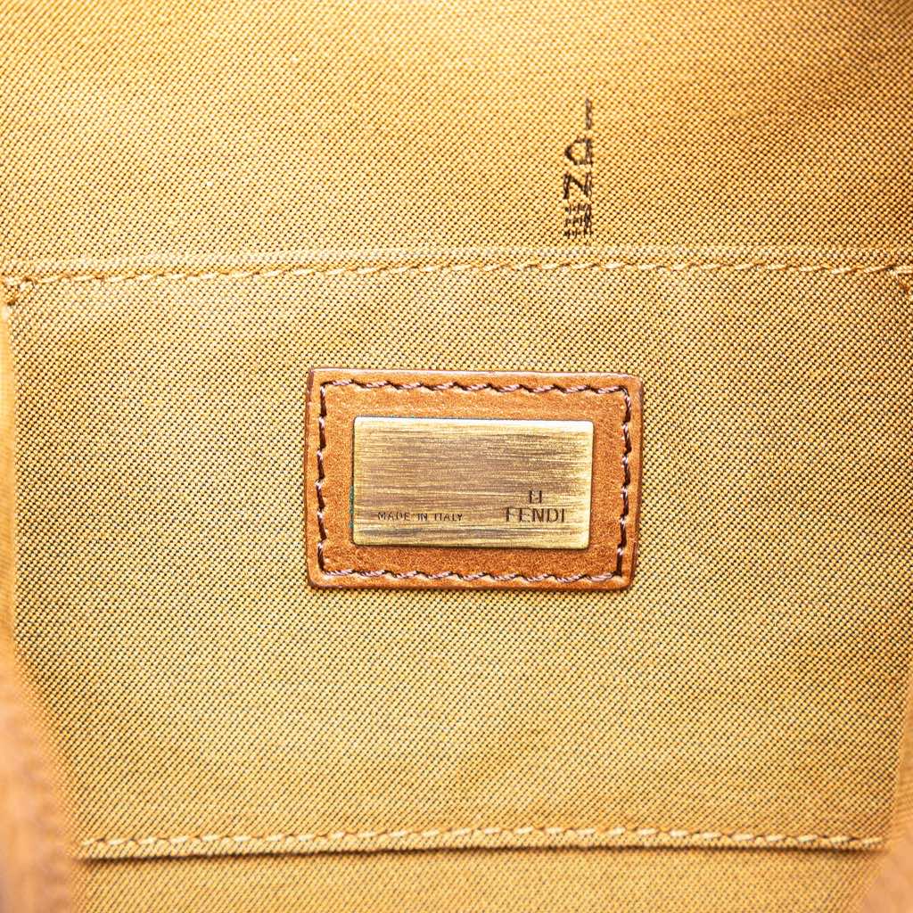 Fendi Zucca Canvas Crossbody - Side view
