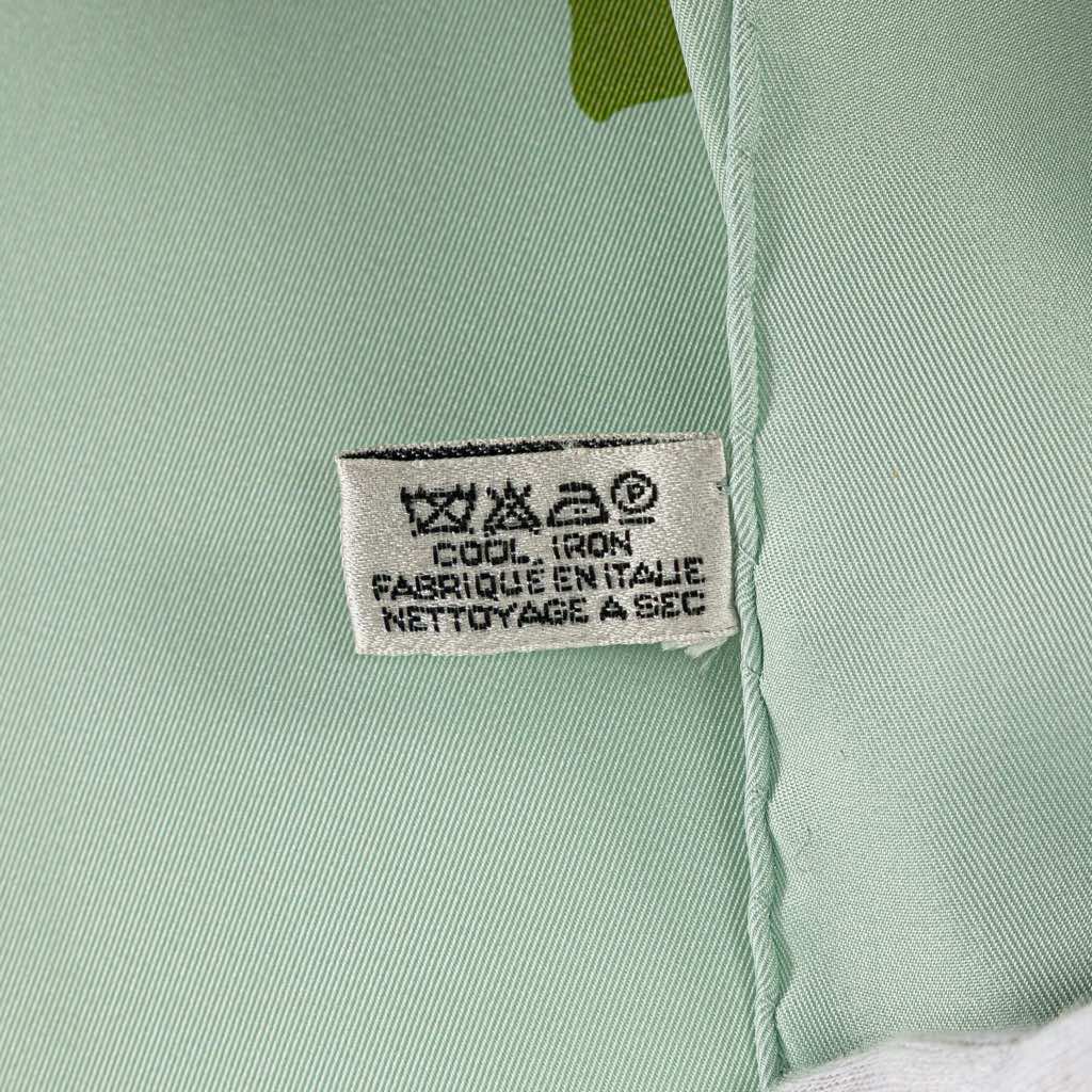 Chanel Camellia Gold Chain Silk Scarf - 3